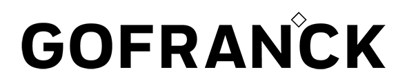 GOFRANCK logo in black on white background