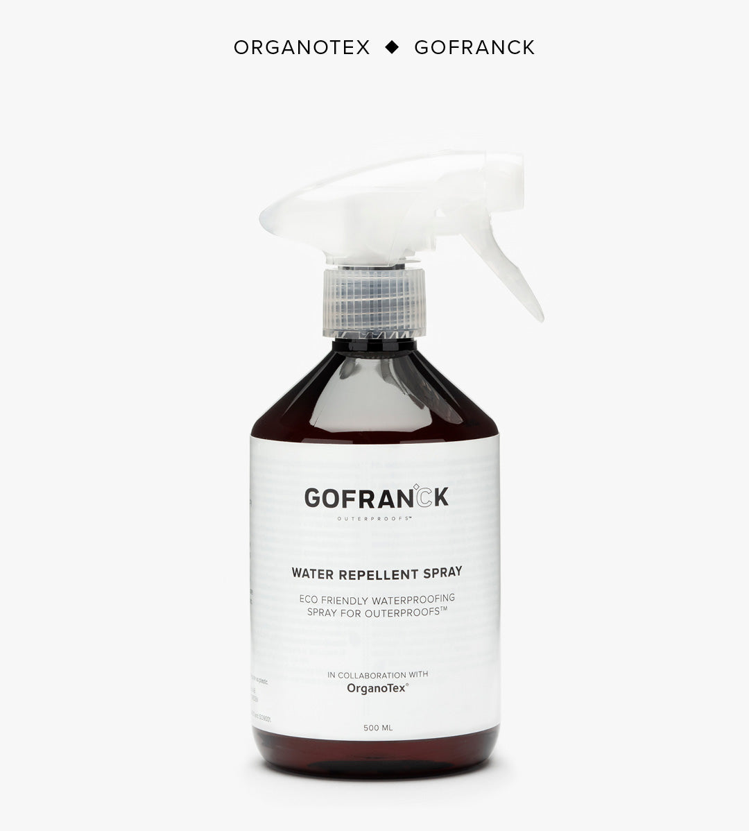 GOFRANCK waterproof spray for jackets form product care collection