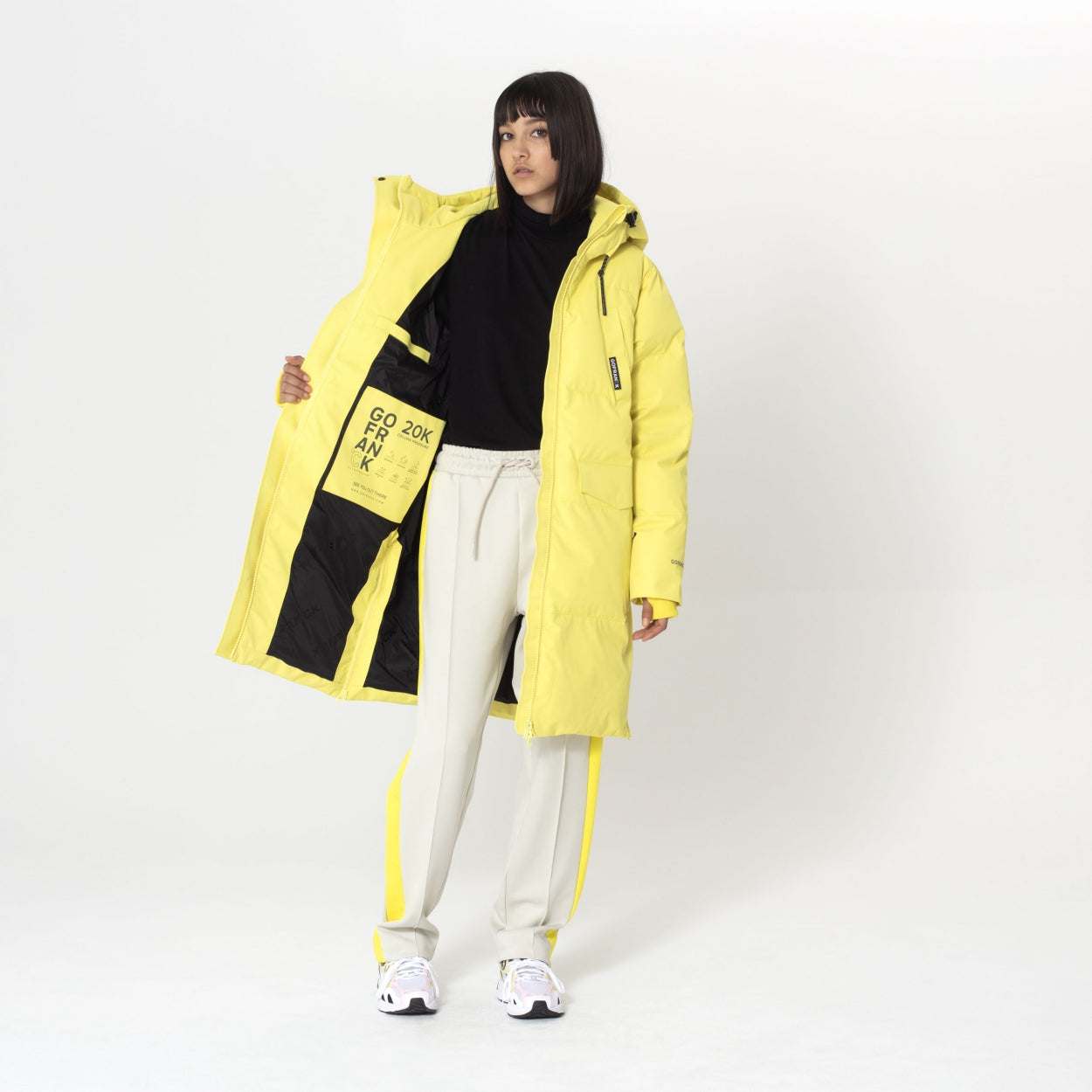 EYE | CELANDINE YELLOW winter jacket sale in yellow, GOFRANCK 2023.