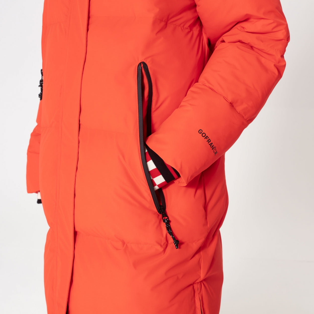 TSUNAMI | POPPIN' TOMATO winter jackets sale in red, GOFRANCK 2023.