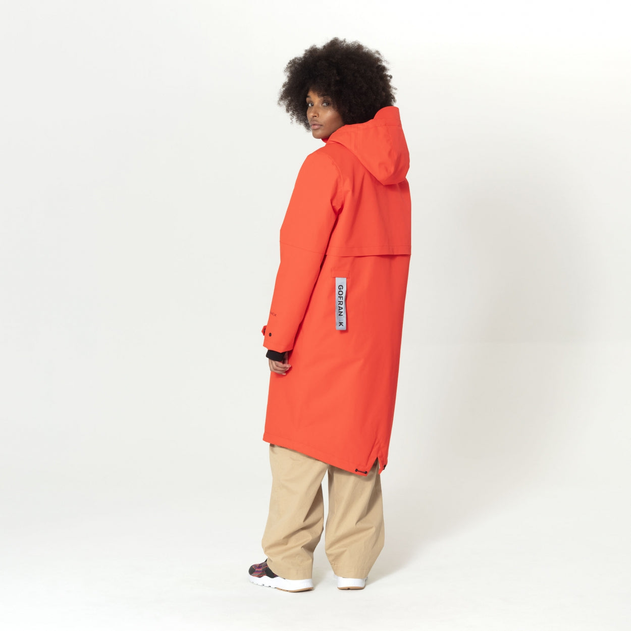 WINDSPEED | POPPIN' TOMATO rain jacket sale in red, GOFRANCK 2023.