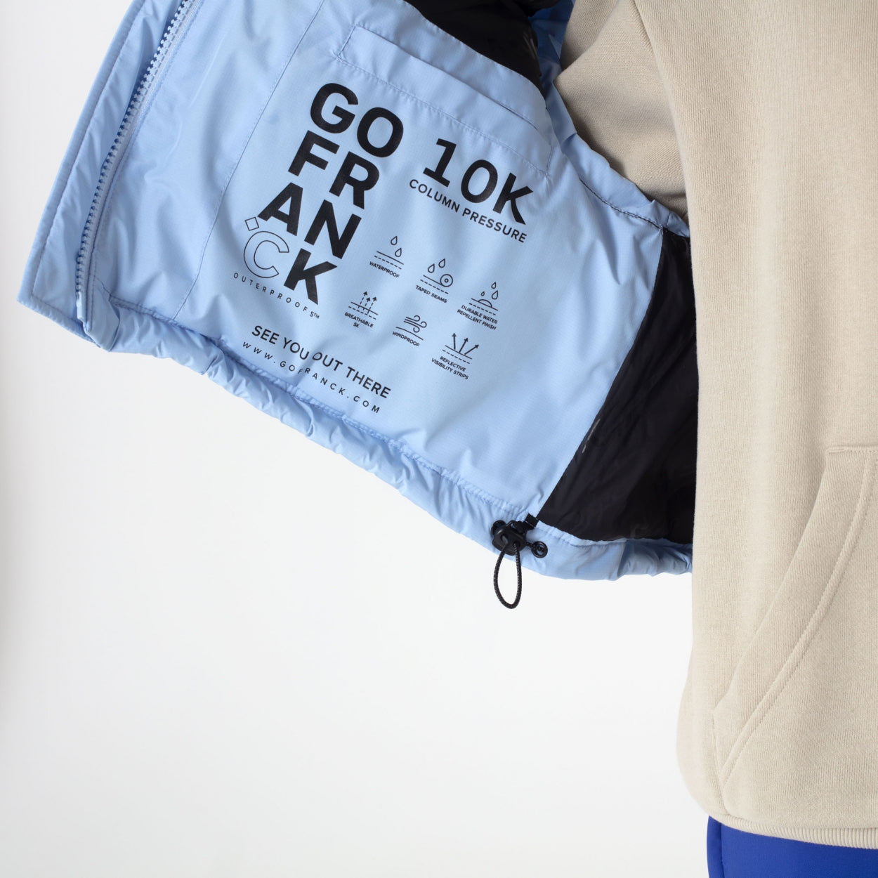 Daydrops GOFRANCK jacket 2023-2024 womens waterproof winter jacket product image