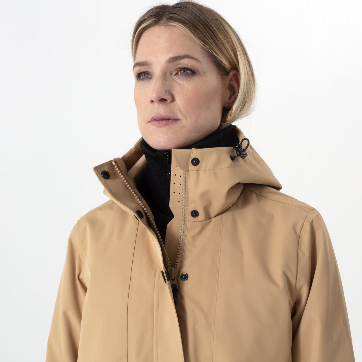 Tan winter jacket clearance womens